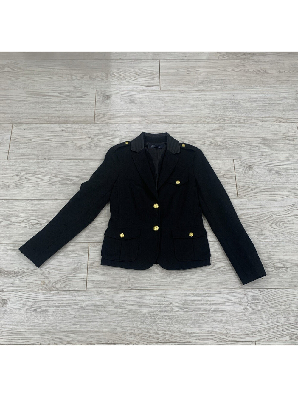 FALL/WINTER Jones New York Women's Black Naval Design Blazer 42S $67